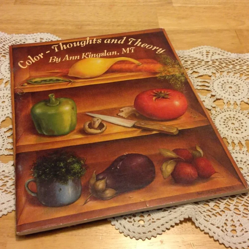 Vintage Painting Instruction Booklet, Color Thoughts and Theory